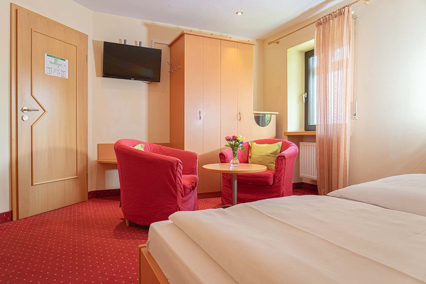 Doppelbett-Landhotel-Bayerwald